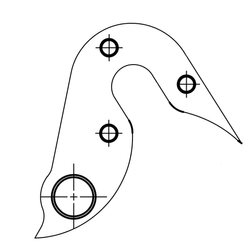 17031715-25692-25692.jpg Merida Schaltauge RE-19 passend für Theorema Ur-Modell - Ersatzteil für präzise Schaltfunktion, 1 Stück - Produktbild - 1