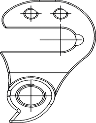 Schaltauge DH-019, MCG PARTS
Schaltauge passend für MERIDA und CENTURION Räder. Genaue Kompatibilität siehe unten.
VE: 1 Stk. - Produktbild - 1