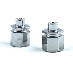 Adapter Vollachse , FollowMe Cycling
3/8" x 26G - passend für Shimano Schaltnaben und alle weiteren Naben mit 3/8" x 26G Vollachsen.
Größe: 3/8 x 26 G, VE: 1 Paar - Produktbild - 1