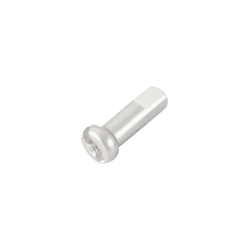 Speichennippel 1.8 Aluminium, DT SWISS
Ø 1.8 mm
Größe: 12 mm, Farbe: silber, Gewicht: 21 g, VE: VE 100 - Produktbild - 1