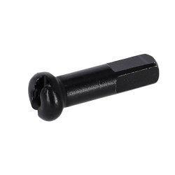 Speichennippel Pro Lock Messing, DT SWISS
Ø 2.0 mm
Größe: 16 mm, Farbe: schwarz, Gewicht: 82 g, VE: VE 100 - Produktbild - 2