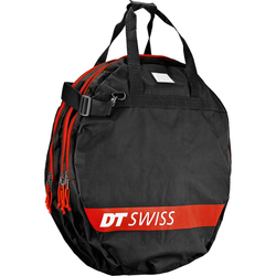 Laufradtasche DT SWISS, DT SWISS
Pefekter Schutz für 3 Laufräder
Farbe: Schwarz/rot, VE: 1 Stk. - Produktbild - 1