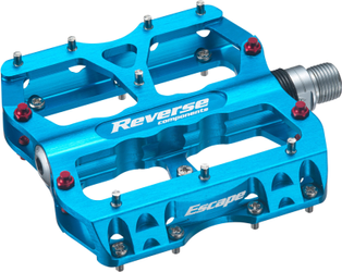 REVERSE Escape MTB Pedale hellblau Aluminium 100x100 mm - Produktbild - 1