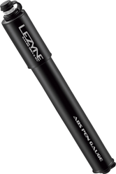 Lezyne Minipumpe Gauge Drive HV-M Schwarz Glänzend – kompakte Hochvolumenpumpe mit Manometer für MTB und E-Bikes - Produktbild - 1