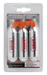 218111-285490-285490.jpg Barbieri Pumpe CO2 Kartusche 16g Gewinde 3 Stück silber - Produktbild - 1
