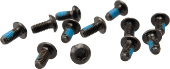 Befestigungsschrauben f. Bremsscheiben, Hayes
Stahlschrauben mit Torx T25
Farbe: Schwarz, VE: 12 Stk. - Produktbild - 1