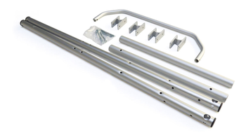 Burley Rahmenrohre SOLO Unterbau silber ab 2013 Set geeignet - Produktbild - 1 Burley Rahmenrohre SOLO Unterbau silber ab 2013 Set geeignet - Produktbild - 1
