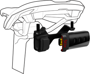 Specialized Stix Sattel-Halterung Black Gr. 1 Pack - Produktbild - 1