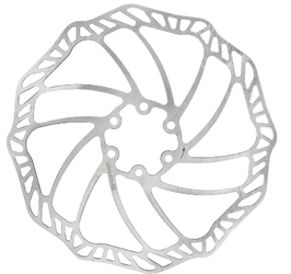 PROMAX Bremsscheibe 180 mm 6-Loch – robuste Scheibenbremse für sicheres Bremsverhalten bei Nubuk Bikes - Produktbild - 2