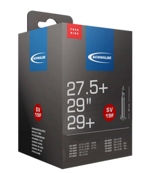 Schwalbe Schlauch Nr. 19F Freeride 27,5-29 Zoll SV 40 mm für Mountainbike Reifen - Produktbild - 1