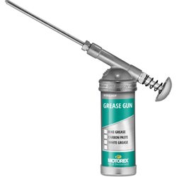 Fettpistole GREASE GUN, MOTOREX
Lieferung ohne Inhalt
Farbe: silber, VE: 1 Stk. - Produktbild - 1