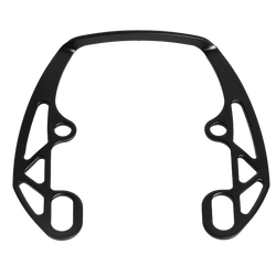 EVO2-Montageplatte für eine Bremse, schwarz (VE = 1 Stück) - Produktbild - 1