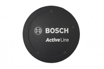 Bosch Logo Deckel Active Line schwarz – passgenauer Motordeckel für Bosch E-Bike Antriebssysteme bei Nubuk Bikes - Produktbild - 1