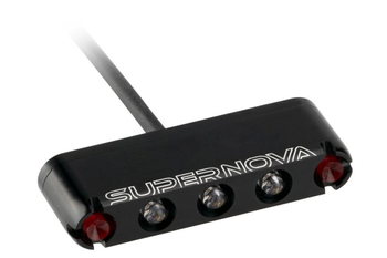 Supernova M99 Rückleuchte für E-Bike 25 12V mit Bremslicht StVZO schwarz - Produktbild - 2