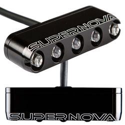 SUPERNOVA M99-E6 Tail Light Rückleuchte für E-Bike - 45, 12 V, Bremslichtmodus, E1, schwarz (VE = 1 Stück) - Produktbild - 1