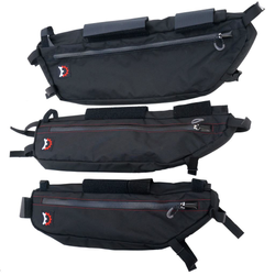 Revelate Designs Tangle Rahmentasche Large Black – robuste, wasserdichte Fahrradtasche für optimalen Stauraum bis 4 Liter - Produktbild - 2