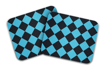MOTO Grip Checker Griptape, black/blue SALE - Produktbild - 1