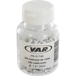 VAR 200 Stk. Zugendkappe FR-01740 Ø 1,8/2mm - Produktbild - 1