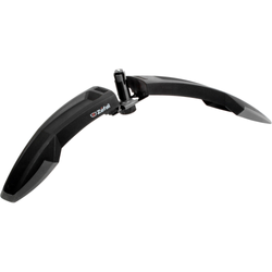 VR-Steckblech Deflector FM60 26"/27,5,29 schwarz/grau, ca. 60-73mm, mit Spoiler - Produktbild - 1