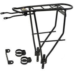 45-094-304963-304963.jpg Gepäckträger 2-Bein schwarz, Aluminium, verstellbar 24-29", schmal - Produktbild - 2