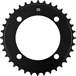Downhill Kettenblatt DH 36T, LK:104mm, Alu., schwarz Singlespeed - Produktbild - 1