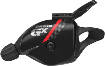 Trigger-Schalter SRAM GX 2-f. links rot, mit Klemme, 00.7018.209.004 - Produktbild - 1