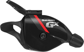Trigger-Schalter SRAM GX 11-f. rechts rot, mit Klemme, 00.7018.209.005 - Produktbild - 1 Trigger-Schalter SRAM GX 11-f. rechts rot, mit Klemme, 00.7018.209.005 - Produktbild - 1
