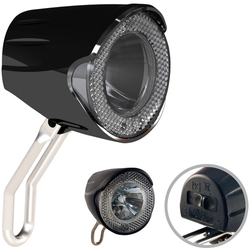 Dynamo-Scheinwerfer UN-4250, mit K~ Union, LED, schwarz - Produktbild - 1 Dynamo-Scheinwerfer UN-4250, mit K~ Union, LED, schwarz - Produktbild - 1