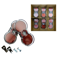 rucklicht-toplight-flat-plus-werkstattpackung30584.jpg Busch & Müller Dynamo-Rücklicht TOPLIGHT FLAT PLUS (Werkstattpack 6 Stk) rot/klar - Produktbild - 1