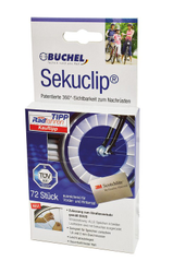 Büchel Speichenreflektor Sekuclip 60mm 72er Verpackung silber - Produktbild - 1 Büchel Speichenreflektor Sekuclip 60mm 72er Verpackung silber - Produktbild - 1