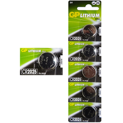 Batterie CR2025 GP / Stück - Produktbild - 1