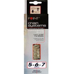 Point Kette SL-260 5/6/7-fach 1/2" x 3/32" 116 Glieder silber Snap-On - Produktbild - 1