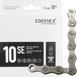 Kette Connex 10sE 10fach E-25 Nickel/Edelstahl 132 Glieder, silber - Produktbild - 1