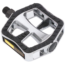 Pedale Trekking / City Alu große Trittfläche mit Auflage - Produktbild - 1 Pedale Trekking / City Alu große Trittfläche mit Auflage - Produktbild - 1