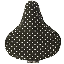 Sattelbezug KATHARINA black + dots - Produktbild - 1