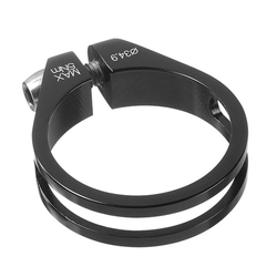 Sattelstützklemme ø = 31,8 mm, schwarz, XtasY superleicht - Produktbild - 1