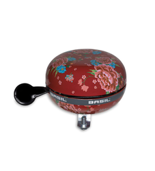 Ding-Dong Glocke Basil Bloom scarlet-red, Ø80mm, SB-Karte - Produktbild - 1