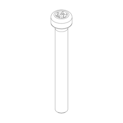 Screw M6x20mm, Schraube M6x20 mm - Produktbild - 1