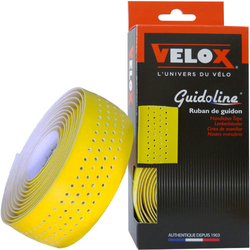 lenkerband-velox-soft-grip-gelb306553-306553.jpg Velox Lenkerband Soft Grip gelb PU 190 cm 30 mm mit Stopfen und Abschlussbändern - Produktbild - 1