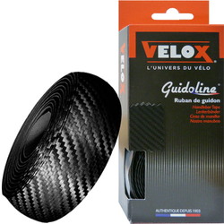 Lenkerband Velox Carbon Karton mit Stopfen, schwarz - Produktbild - 1