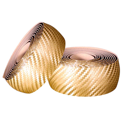 Lenkerband Velox Carbon Karton mit Stopfen, gold - Produktbild - 1