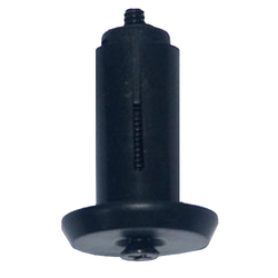 Lenkerstopfen schraubbar 2 Stück mit Kragen, schwarz - Produktbild - 1 Lenkerstopfen schraubbar 2 Stück mit Kragen, schwarz - Produktbild - 1