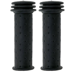 griffe-kinder-velo-mit-sicherheitsenden-paar306589-306589.jpg Fahrradgriffe für Kinder mit Sicherheitsenden und Abrutschsicherung, 105 mm, schwarz, Paar - Produktbild - 1