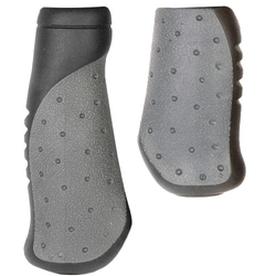 Griffe Velo Ergogel D2 Paar 135/92 mm, schwarz-grau - Produktbild - 1