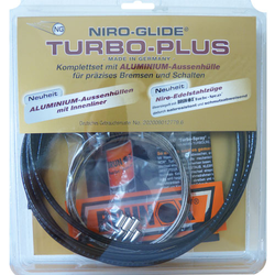 Bremszug-Set TURBO Plus Rennrad, schwarz - Produktbild - 1