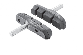 Shimano Bremsschuhe M65T Cantilever 65 mm für Aluminiumfelgen schwarz 1 Paar - Produktbild - 1
