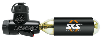 SKS Airbuster CO2-Kartuschenpumpe – DV/AV/SV, inkl. 16g-Kartusche und Halterung - Produktbild - 1 SKS Airbuster CO2-Kartuschenpumpe – DV/AV/SV, inkl. 16g-Kartusche und Halterung - Produktbild - 1