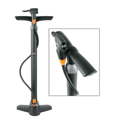 SKS Standpumpe AIR X-PRESS 8.0 schwarz mit Manometer bis 8 bar präzise Luftpumpe Fahrrad - Produktbild - 1