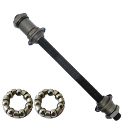 Hinterradachse 9,5Mm L=178Mm Mit Kugeln + Staubdeckel - Produktbild - 1