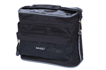 Lenkertasche Basil Mali sw,16,5x26x22cm,8ltr, wasserabweisend - Produktbild - 1 Lenkertasche Basil Mali sw,16,5x26x22cm,8ltr, wasserabweisend - Produktbild - 1